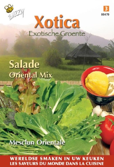 Salad mix baby leaf orientel